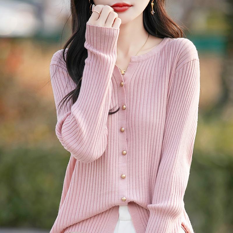 Женский легкий кардиган из 50% шерсти и 50% шелка Mulberry — универсальный трикотаж на все 4 сезона для комфорта и стиля в любое время года