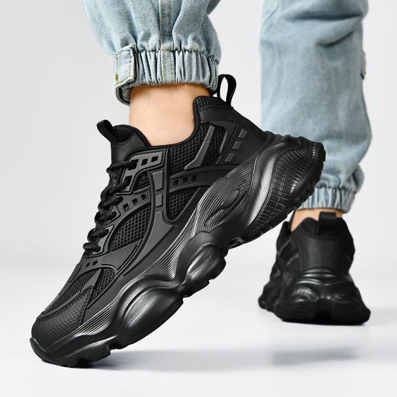 Модные черные мужские кроссовки для баскетбола, легкие, большого размера 48, повседневные кроссовки для бега для мужчин, высококачественная офисная обувь для ходьбы