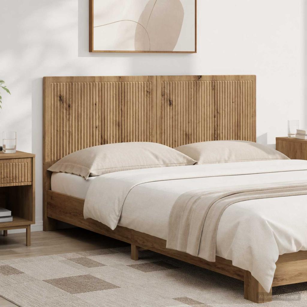 Wall Mounted Headboard EDE Artisan Oak Engineered Wood