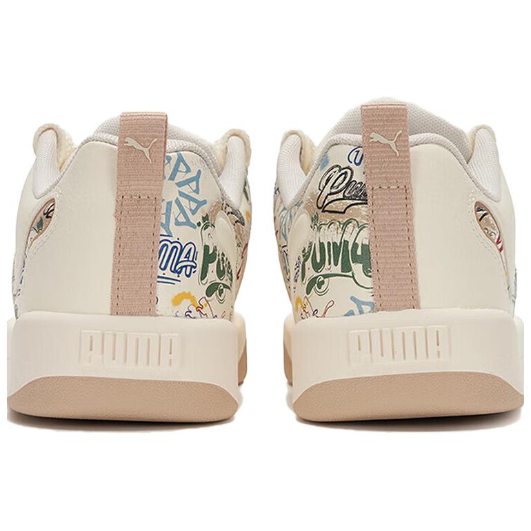 Puma Парк Стиль Жизни Искусственная Кожа Низкие Скейтборд Обувь Унисекс Бежевый 405257-01