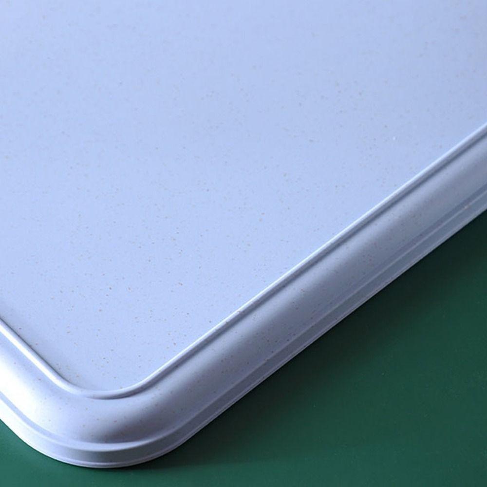 Large Capacity Rectangular Serving Tray Plastic Service Dessert Pallet Fruit Salad Tray  Kitchen