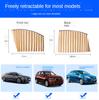 Universal Car Side Window Sunshade UV Protection Car Heat Insulation Curtain Summer Shade Supplies For SUV Sedan Hatchback