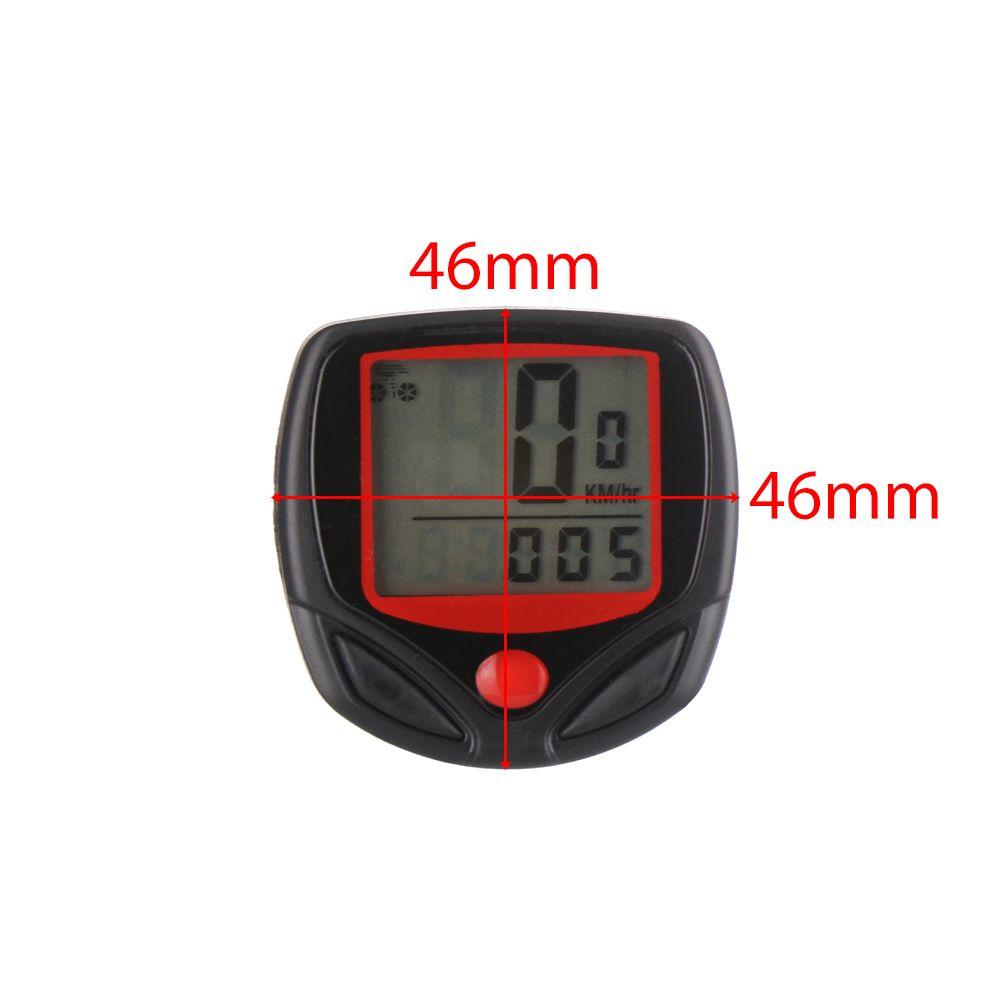 Bicycle Parts Display LCD Digital Speedometer Cycling Stopwatch Bicycle Odometer Bike Computer