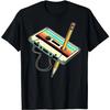 80s Cassette Tape Pencil 1980s Retro Vintage Throwback Music T-Shirt Clothing Vintage T Shirt Camisetas