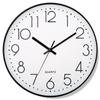 12 Inch 30CM Silent Wall Clock, Creative and Fashionable, Three-dimensional Digital Minimalist Clock for Home Living Room