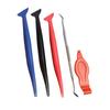 5Pcs Car Vinyl Wrap Tool Kit Flexible Micro Stick Corner Squeegee Curves Slot Tint Tucking Tool with Different Hardness