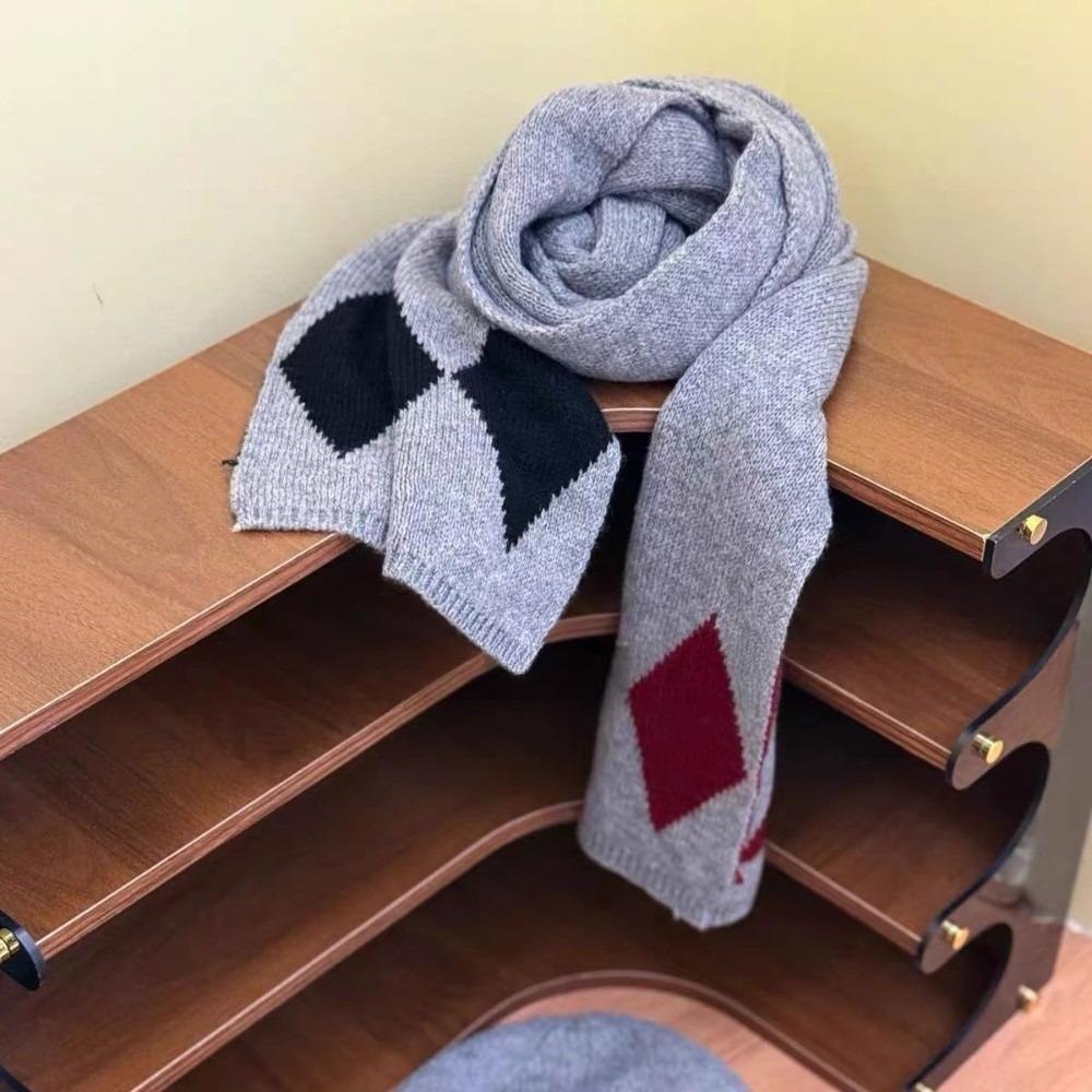 Warm Winter Hat Scarf Ear Protection Knitted Pullover Cap Fashion Skullies Hat for Women