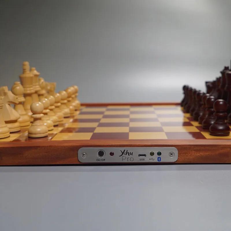Smart Electronic Chessboard International Chess Wood Chess Game Bluetooth Support For The National Chess League