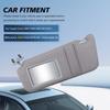 Серый левый козырек от солнца со стороны водителя подходит для Toyota Camry 2007 2008 2009 2010 2011 без люка и левая и правая сторона водителя и пассажира 74320-06780-B0