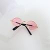 10CM Round Frame Glasses Toys Toy Decorative Glasses Trend Mini Doll Glasses  Dolls Accessories