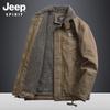 Мужская зимняя куртка Jeep с подкладкой из натуральной овечьей шерсти