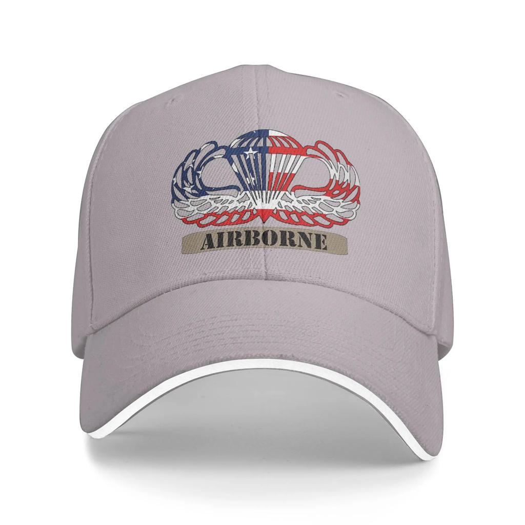 Airborne Paratrooper Jump Wings Baseball Cap Outdoor Sports Street Style Design Sun Trucker Hat Unisex SunProof Baseball Caps