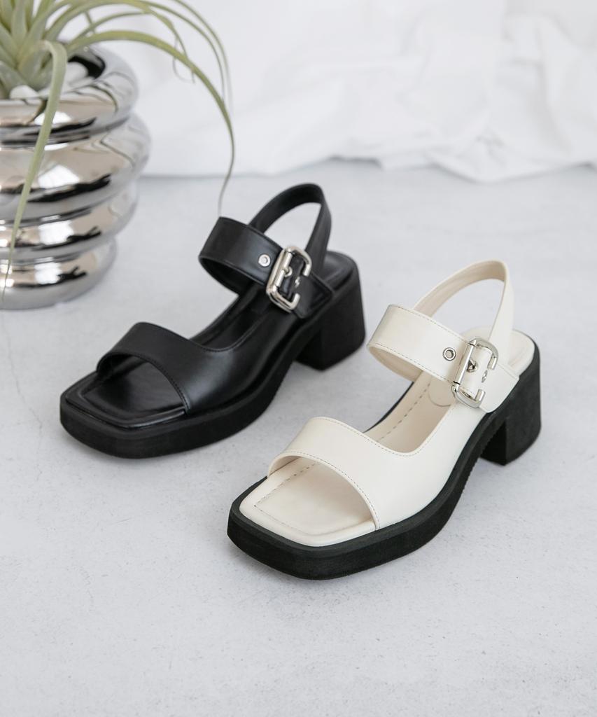 Платформенные сандалии Edel9 Chase Buckle 6 см