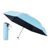 Magical Tech Protection Folding Light Heat UV Suitable for Sun and Slim Easy Opening and Solid 55cm Pale Featuring Mio Ambassador Parasol,