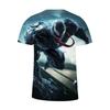 Stylish Women Men Movie Venom Comic Print Casual 3d T-shirt For All Seasons