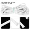 7mm 10m 32.8ft Strong Elasticity Round Elastic Rope Cord Sewing DIY Accessories White