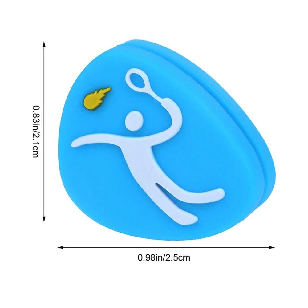 Пламя тенниса Ударопрочный амортизатор для метания мяча Теннисная ракетка Виброгасители Ракетбол