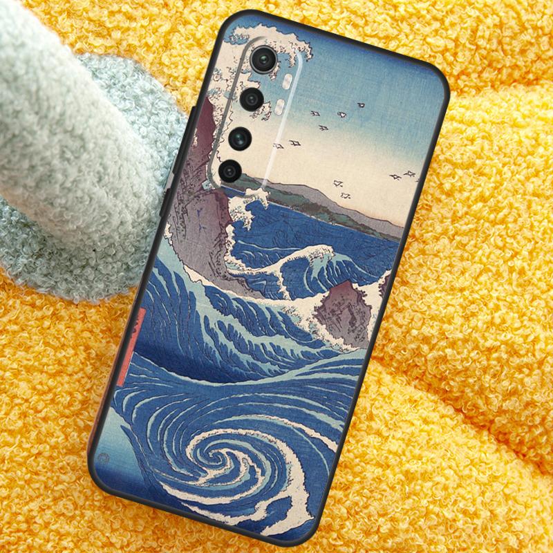 Japanese Style Art Japan Case For POCO X3 X4 X5 F5 Pro M5s C40 F4 GT F3 Cover For Xiaomi 12T 11T Pro 12 13 Lite 12X
