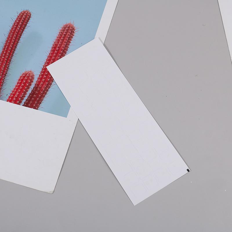 Износостойкие корейские прозрачные самоклеящиеся наклейки на клавиатуру с буквами