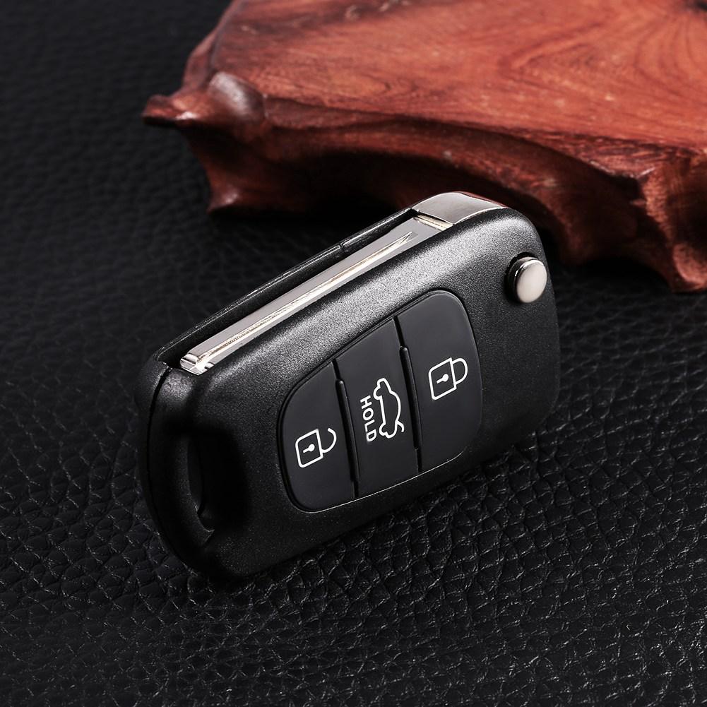 Автомобильный сменный чехол для выкидного ключа, подходит для KIA Rondo, Sportage Soul Rio, чехол для пульта дистанционного управления