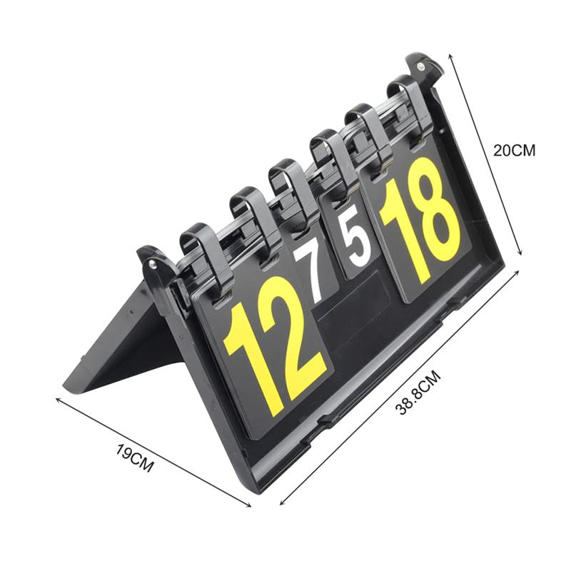 4-значное табло для счета Баскетбол Футбол Волейбол Спорт Настольный теннис Табло Водонепроницаемое табло