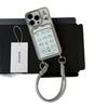 Гальванизированный шнурок в стиле шнурка Подходит для Apple 16promax Защитный чехол Вставка для карточки с котенком Чехол для телефона IPhone1513 Ударопрочный