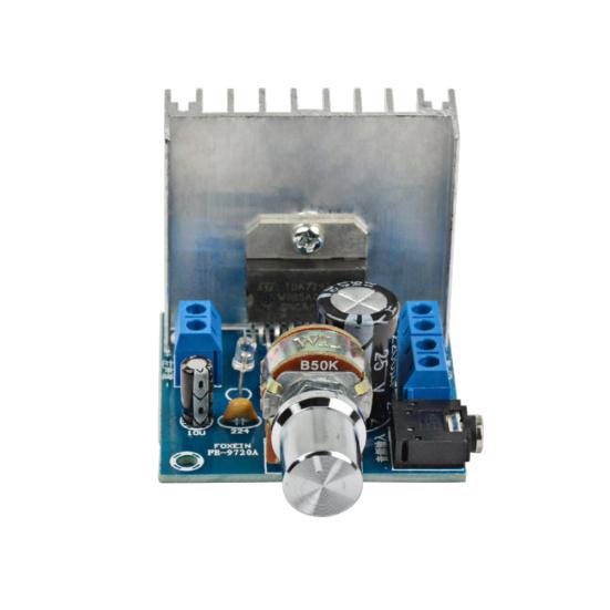 TDA7297 AC/DC 12 В автомобильный мотоцикл двухканальный аудио стерео усилитель мощности плата