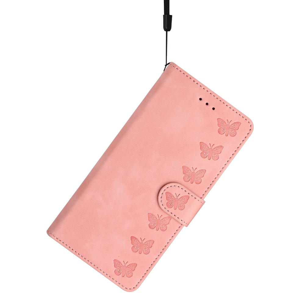 Чехол-книжка-кошелек для телефона Samsung Galaxy S23 S22 Ultra S21 Plus S20 Fe S10 S10e S9 S8 S7 S6 S5 S4, кожаный чехол с бабочкой