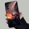 Чехол для телефона K-King Of F-Fighters для Samsung Galaxy A13, A21s, A22, A31, A32, A52, A53, A71, A80, Мягкий черный корпус