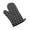1Pc Dots Grids Print Oven Mitt Heat Resistant Protector Kitchen Holder Glove