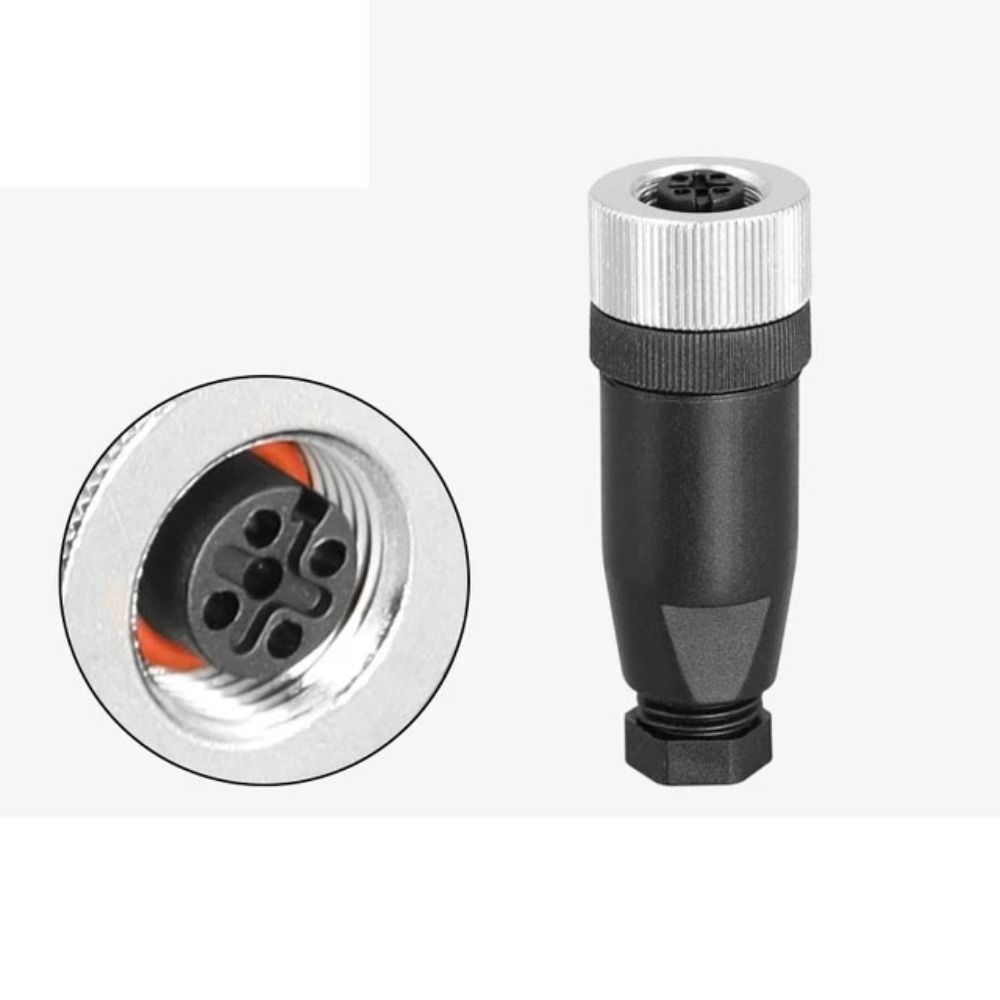 Sensor Plug M12 Aviation Plug Connector Screw Threaded Coupling M12 Sensor Connector