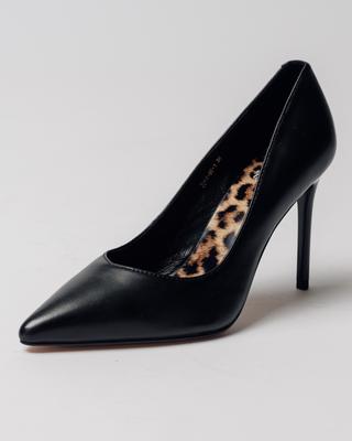 Туфли на шпильке классические Sufinna 7094 36 черные кожа