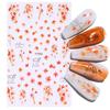 Autumn Maple Leaf Nail Stickers - Floral and Leaves Self-Adhesive Design