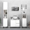 VidaXL Bathroom Cabinet White 65x33x60 Cm Engineered Wood 819828