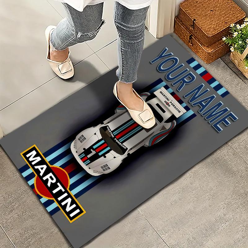 Martini Custom Name Carpet Rug For Living Room Bedroom Home Sofa Decoration,Kids play Non-slip Floor Mat