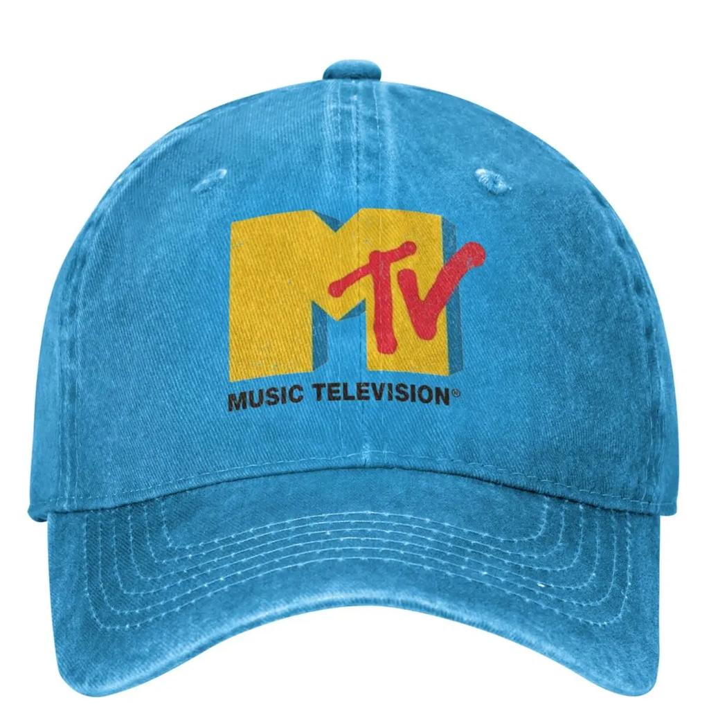 Кепка-бейсболка MTV Casual Летняя Музыкальное Телевидение Тракер Регулируемая Для активного отдыха Снэпбэк Кепка Унисекс Взрослый Y2k Кепки-бейсболки