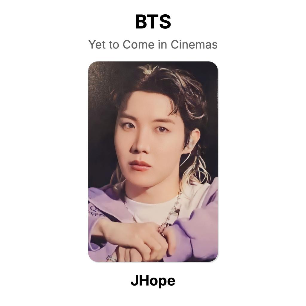 BTS Скоро в кино Официальная фотокарточка
