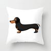 Чехол для подушки с изображением таксы, детский подарок, 45x45 см, милые подушки с изображением собак, животных, щенков, чехлы для подушек с изображением колбасы, наволочки на заказ