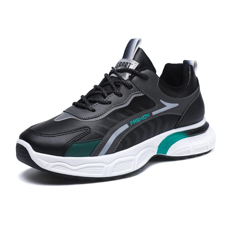 Мужская обувь 2024 года, новая весенняя дышащая сетчатая летающая плетеная сетчатая обувь для спорта и отдыха, для бега, мягкая подошва, универсальная трендовая модная обувь