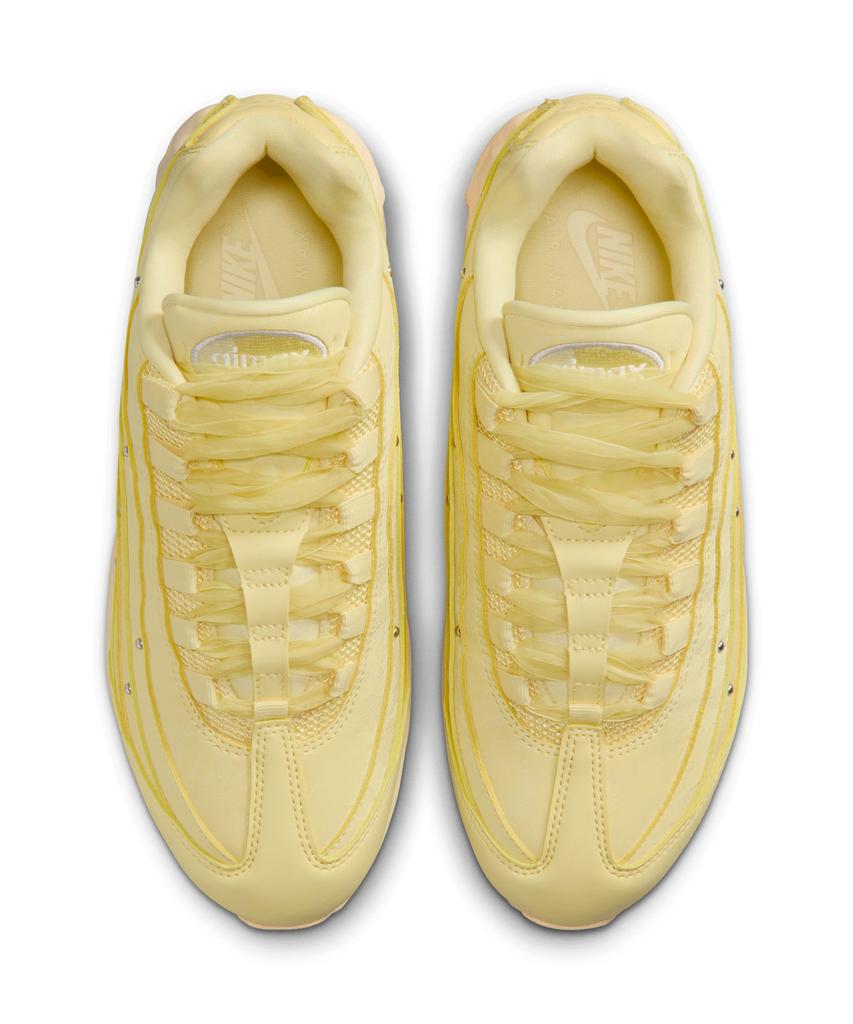Nike Air Max 95 Big Bubble Women'S - Soft Yellow / Iq3444-722