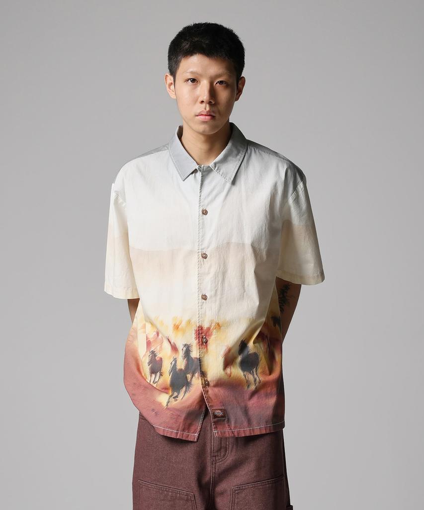 DICKIES Running Wild Shirt Oak Buff