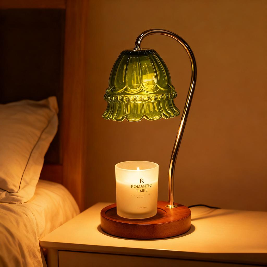 Романтическая ароматерапевтическая лампа для плавления воска, лампа для плавления свечей, лампа для плавления воска для спальни, таймер, диммирование, ароматерапевтическая лампа, аромат, подарок на день рождения