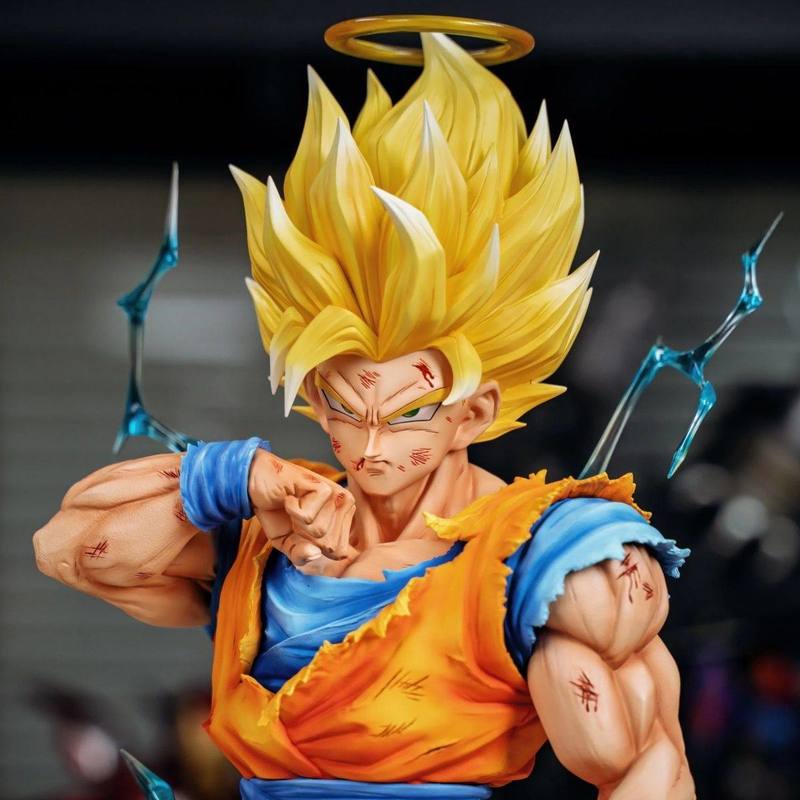 34 см Jj Infinite Super 2 Сон Гоку Аниме Фигурка Dragon Ball Модель Декоративная Pang Garage Упаковка ПВХ Статуя Детские Куклы Игрушки Подарки