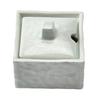 Blue and White Porcelain Square Mustard Container Condiment Container Dining [53×53×50mm] (for Tables)