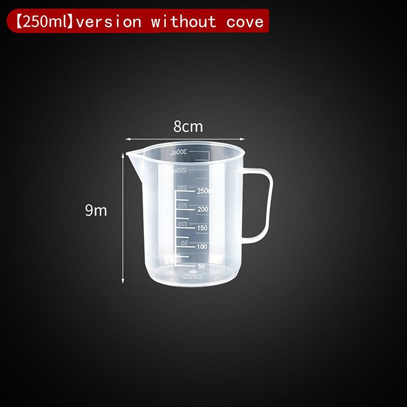 1PC 1000ML Non-stick Silicone Measuring Cup Food Grade Household Graduated Cups Kitchen Baking Measuring Tools High Volume