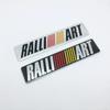 3D Алюминиевые Наклейки Буквы Логотип RALLIART Значок Эмблема Автомобиля Наклейки Аксессуары