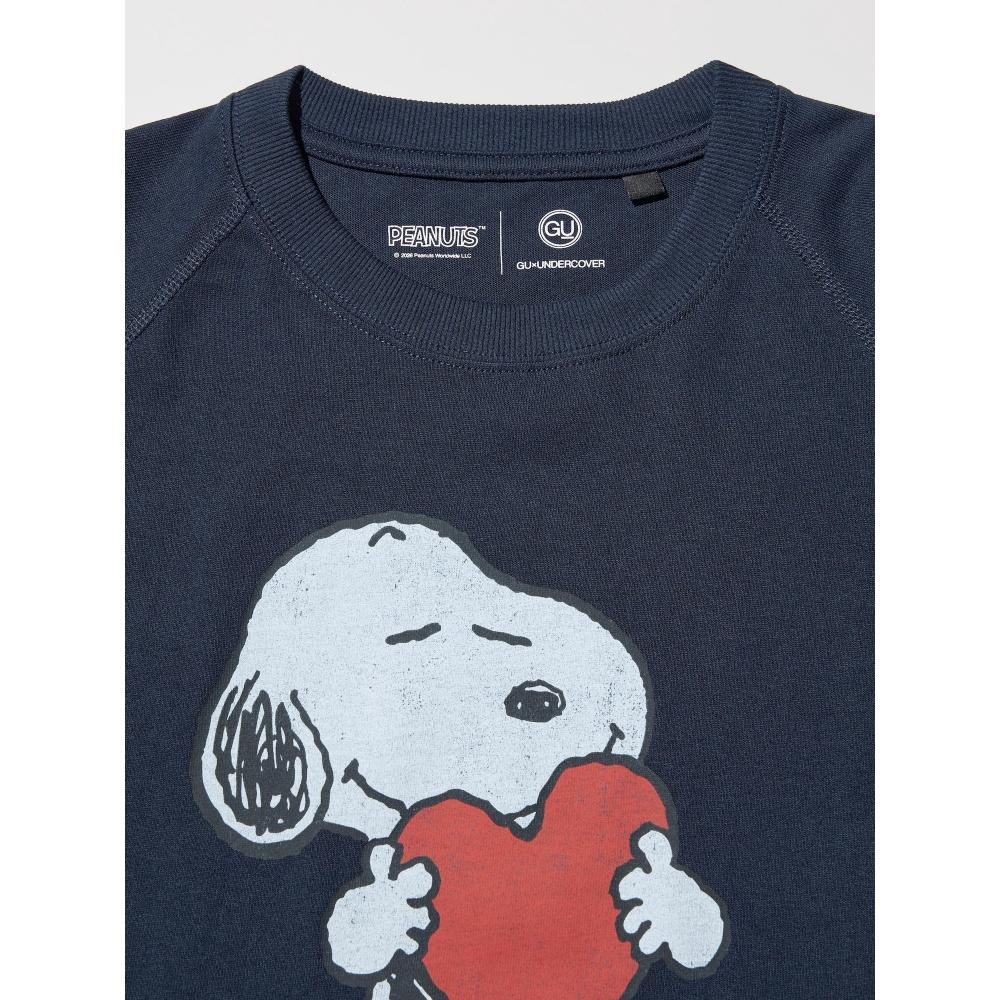 GU by Uniqlo Футболка с принтом «5 минут» с рукавом «Undercover»