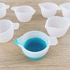 6 шт. 25 мл многоразовые чашки для смешивания эпоксидной смолы, силиконовая форма, аксессуары для смешивания цветов, инструмент для смолы, для самостоятельного изготовления