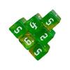 Game Playings Rounded Block Math Teaching Educational Toy Dices Small Colorful Acrylic Six Sided Dices Cubes with Number