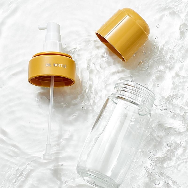 Refillable Kitchen Oil Sprayer Bottle Leakproof  Oil Atomizer Dispenser For Baking Grilling And Air Fryers Use